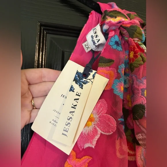 JESSAKAE HIBISCUS 2X Dress 🌺 NWT - Picture 4 of 4